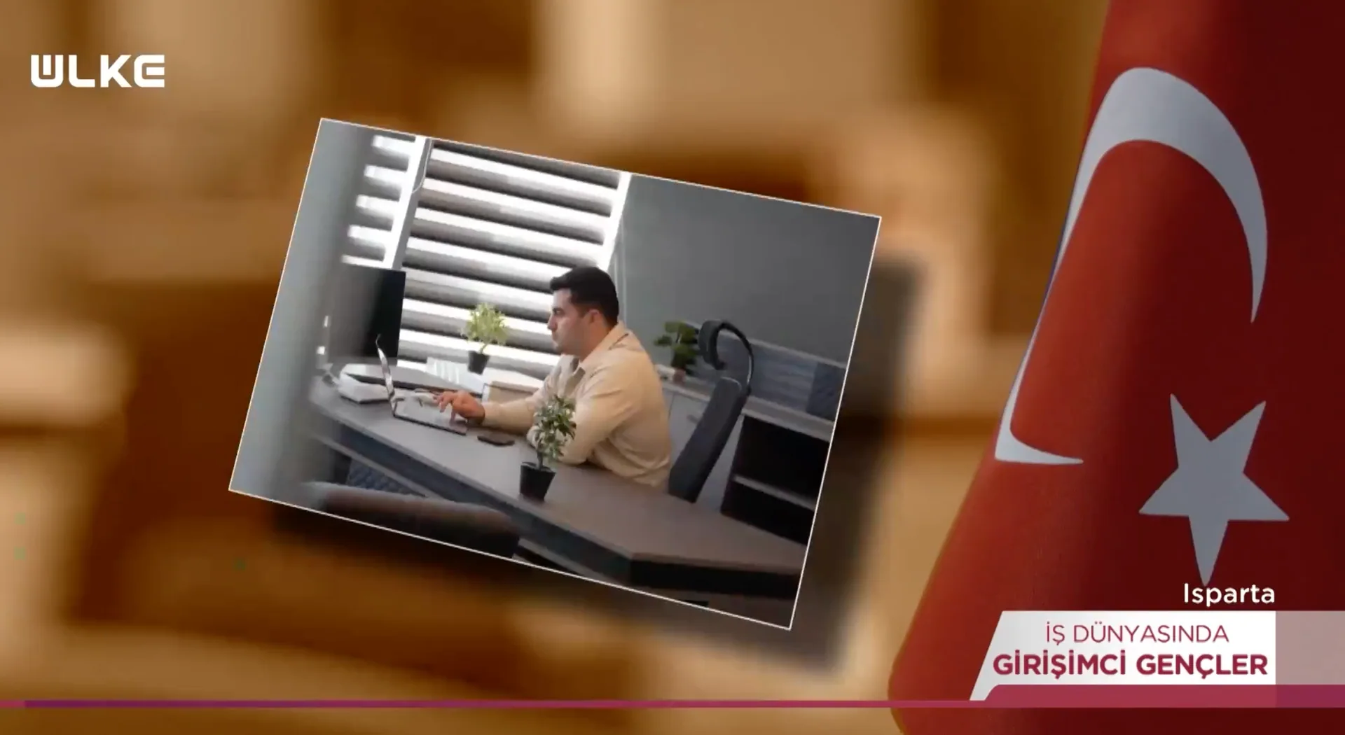 قآن مراد آيواز يروي قصته الريادية على ÜLKE TV