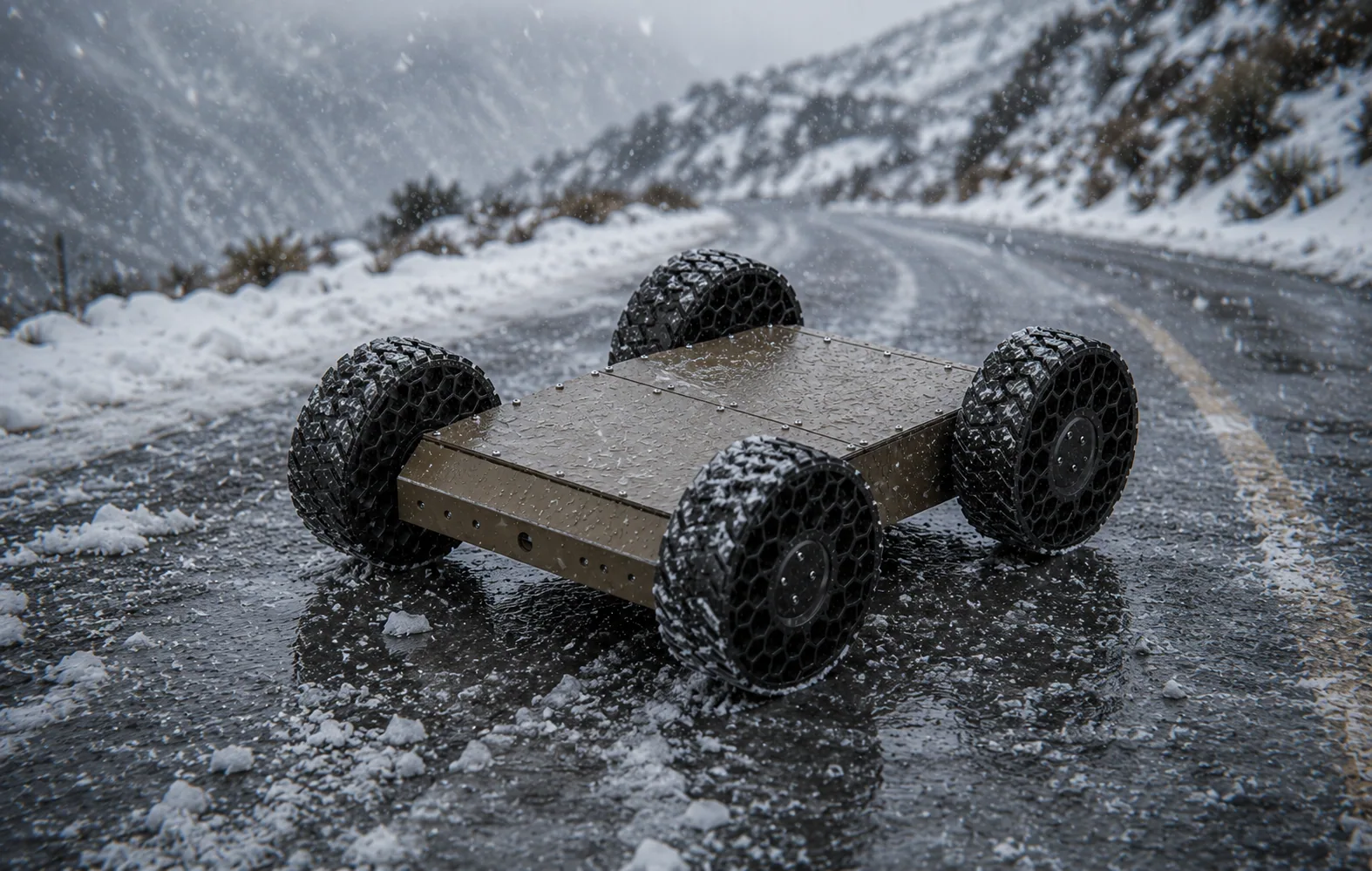 Adaptable to All Terrain Conditions